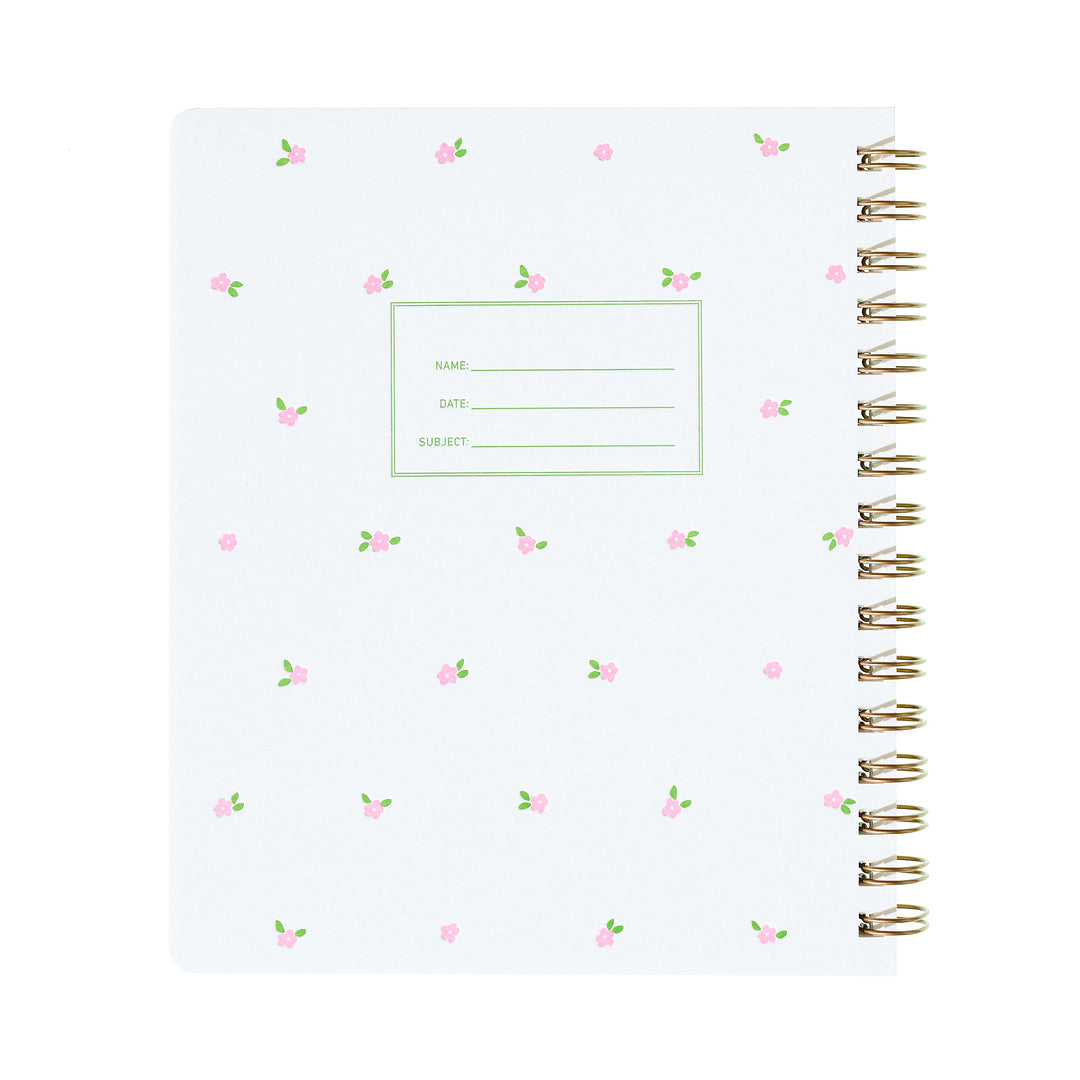 Lefty Standard Notebook - Mini Floral Pink