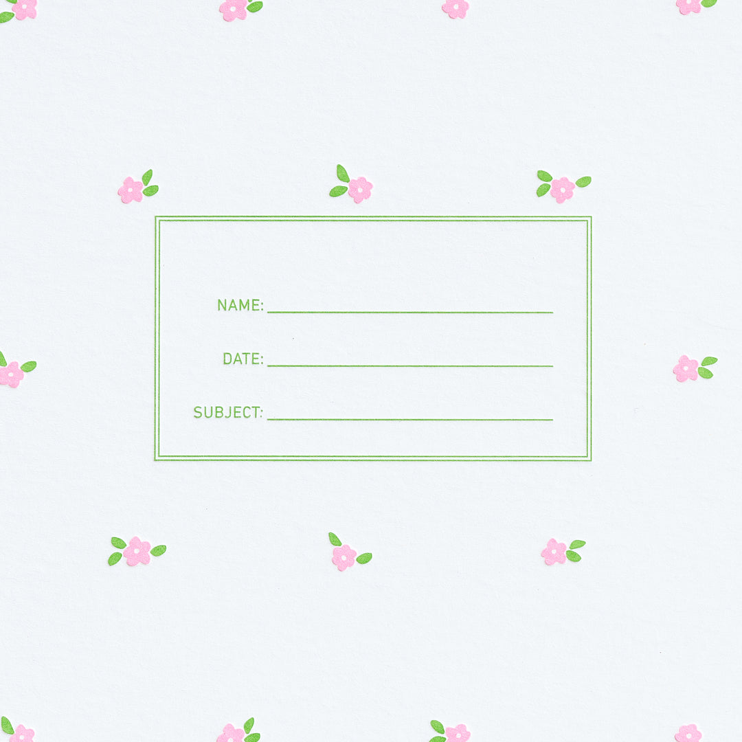 Lefty Standard Notebook - Mini Floral Pink