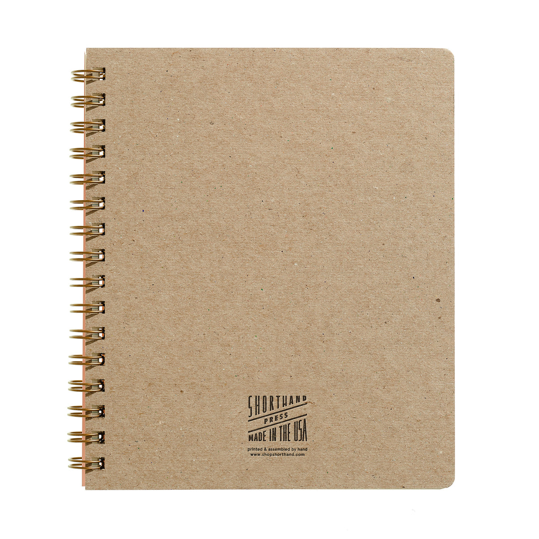 Lefty Standard Notebook - Blue Hearts