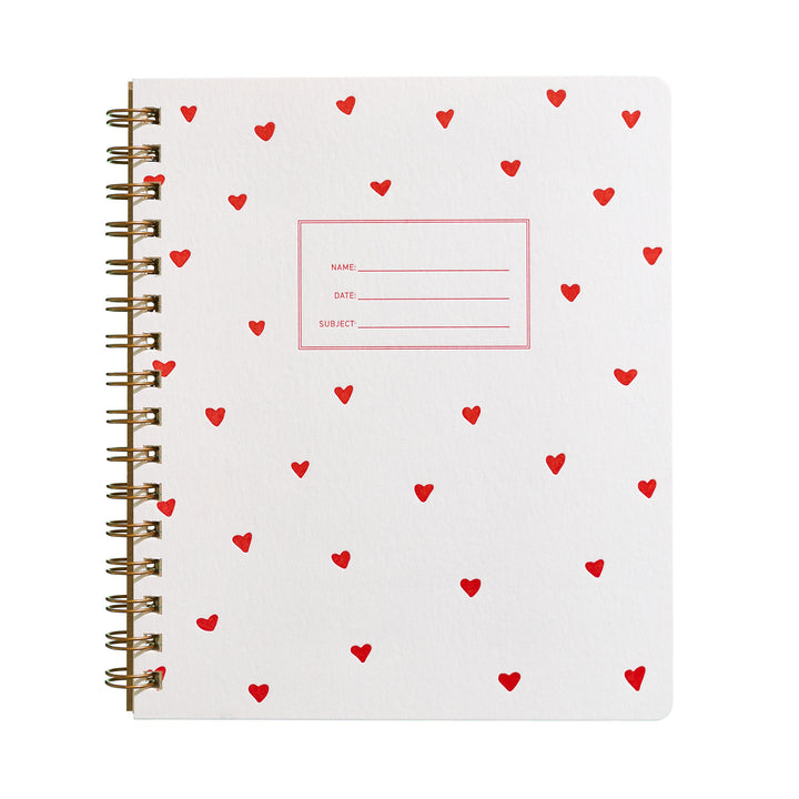 Standard Notebook - Red Hearts (Special Anniversary Edition)