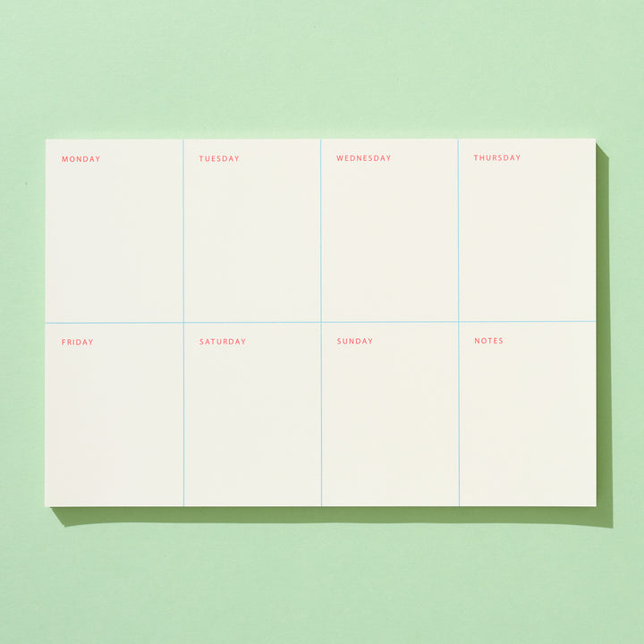 Weekly Notepad