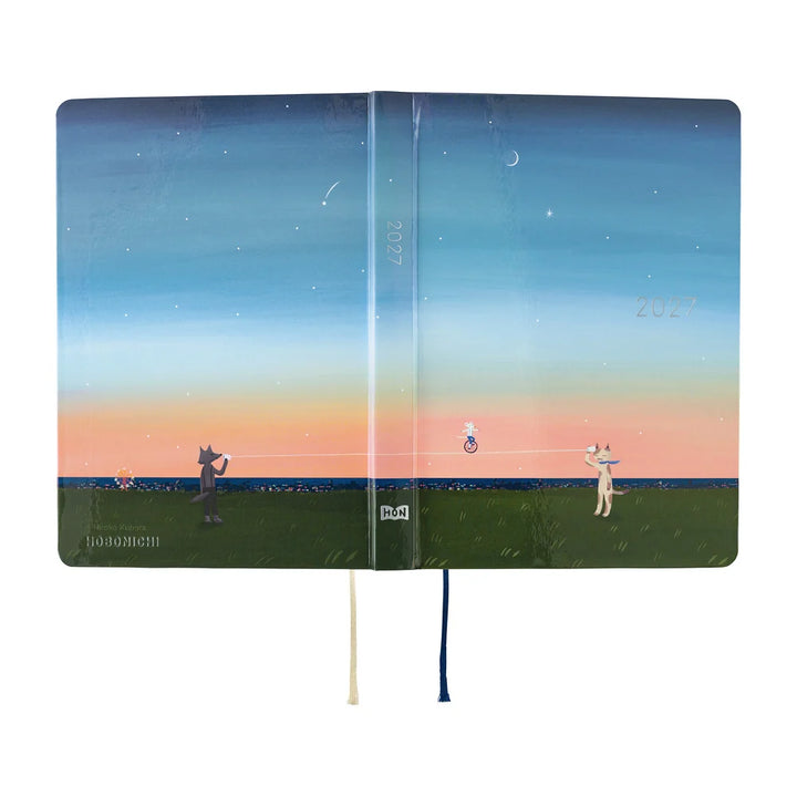 2027 Hobonichi Techo HON A6 - Hiroko Kubota: String Telephone Until the Moon is Full
