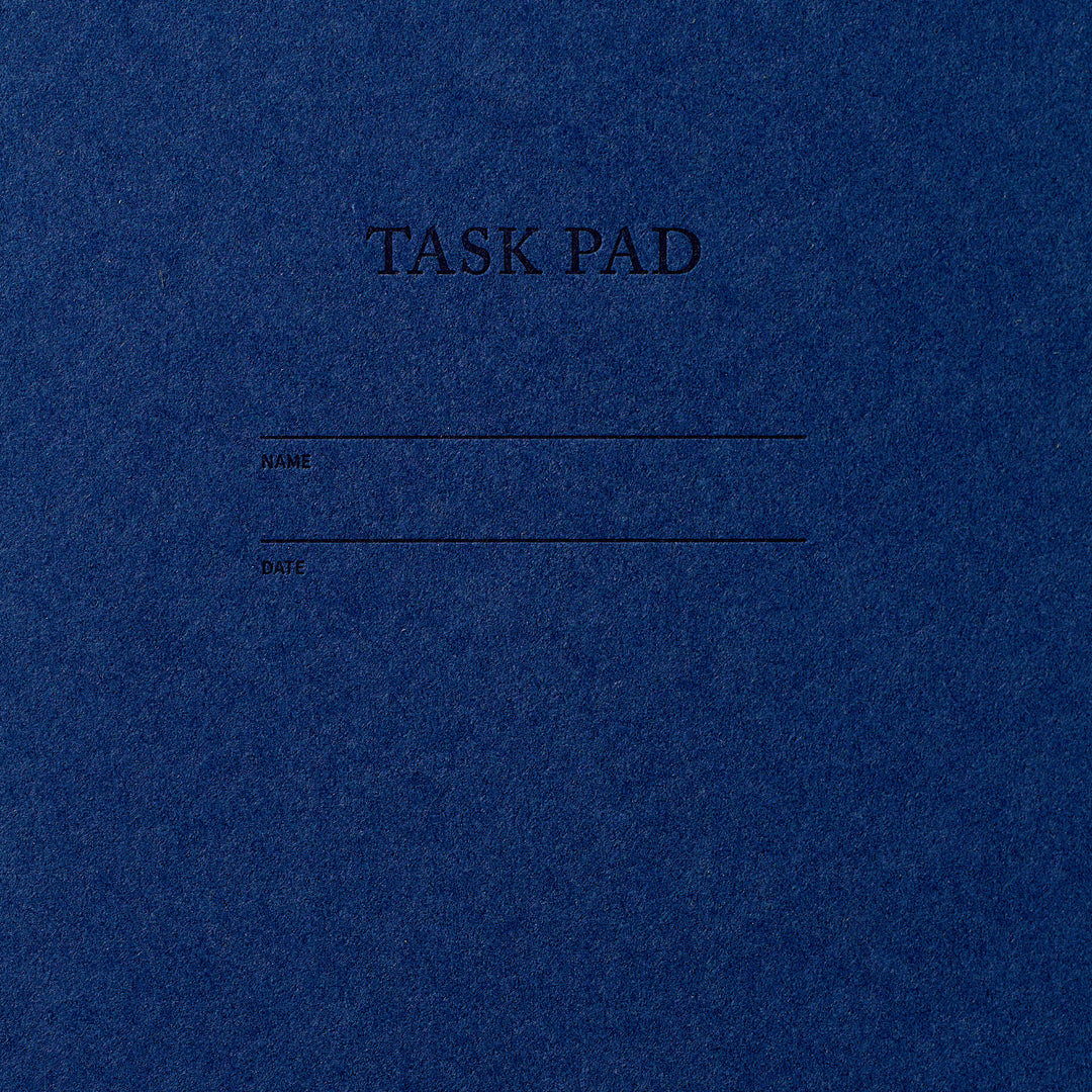 Task Pad Notebook - Blueberry