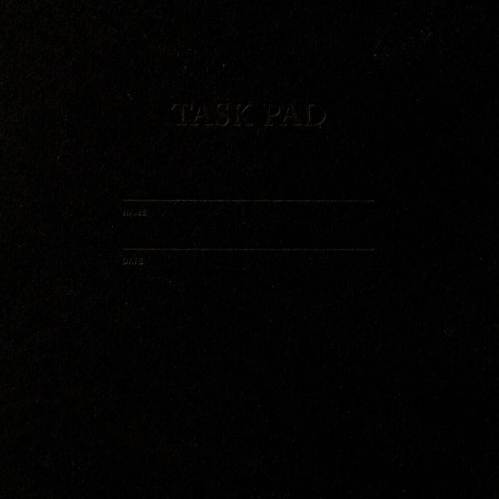 Task Pad Notebook - Black