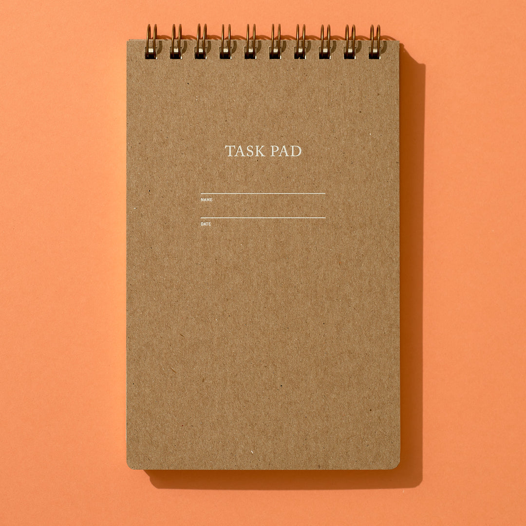 Task Pad Notebook - Kraft