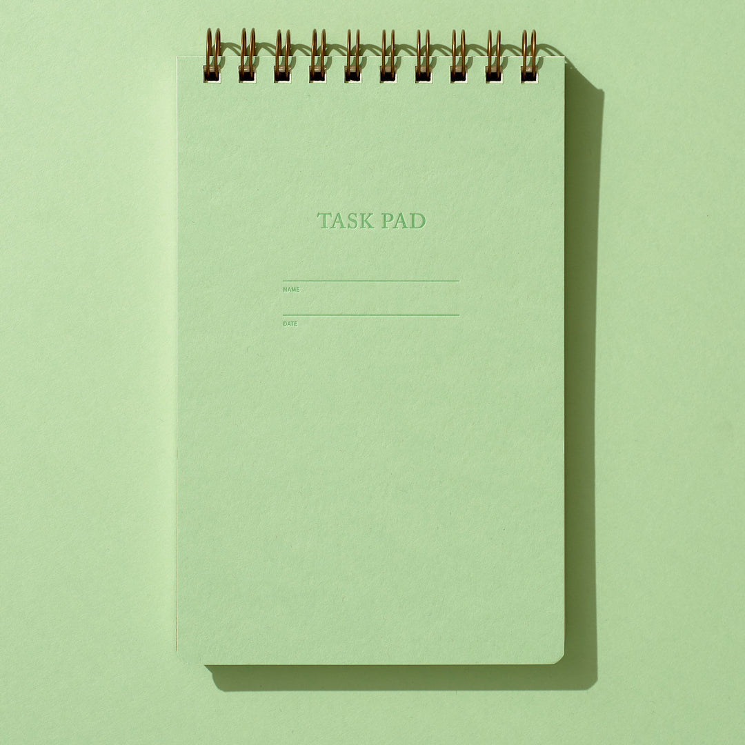 Task Pad Notebook - Mint