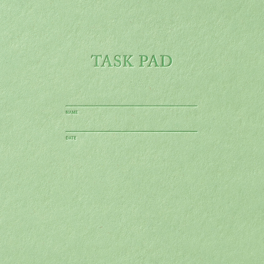 Task Pad Notebook - Mint