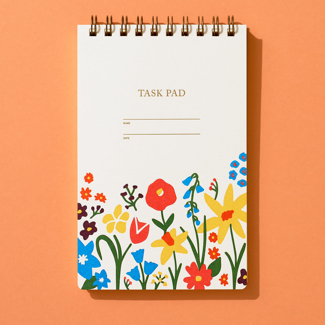 Task Pad Notebook - Super Bloom