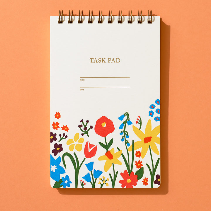 Task Pad Notebook - Super Bloom