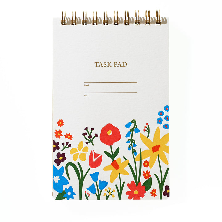 Task Pad Notebook - Super Bloom
