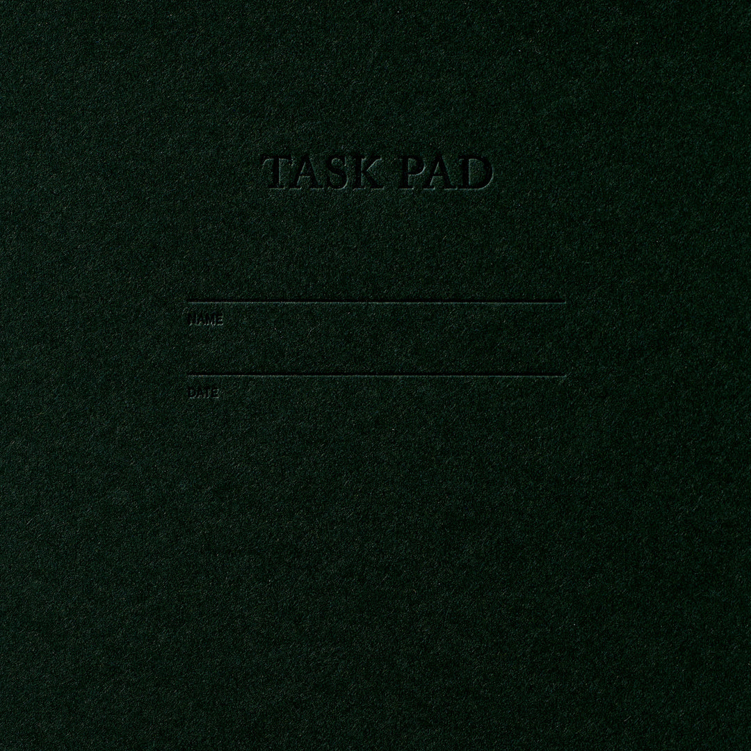 Task Pad Notebook - Spruce