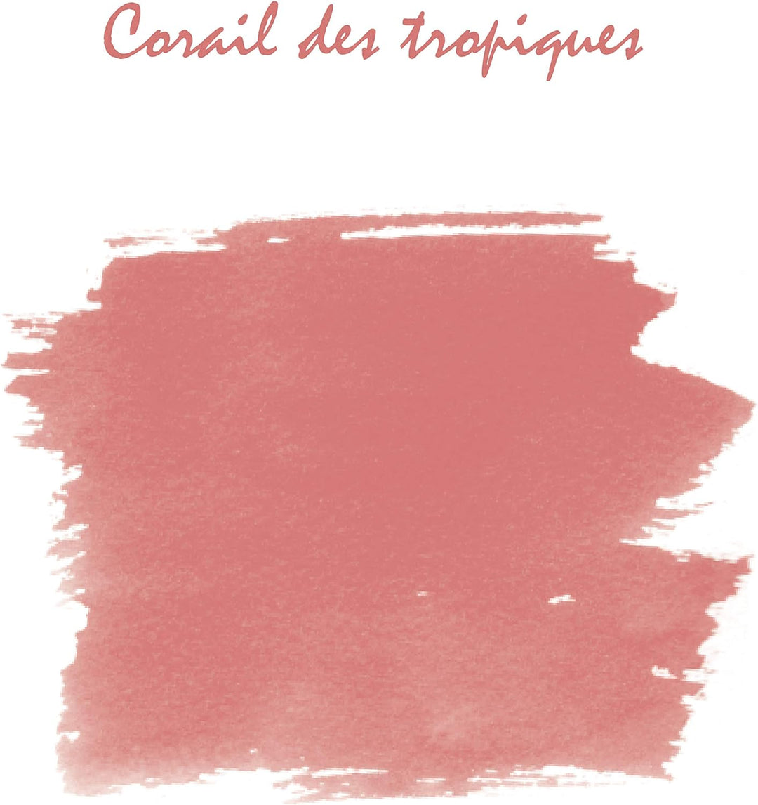 J. Herbin 10ml Bottled Ink - Corail Des Tropiques