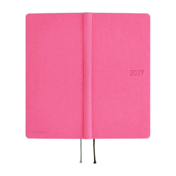 2027 Hobonichi Techo Weeks - Colors: Pink Sapphire