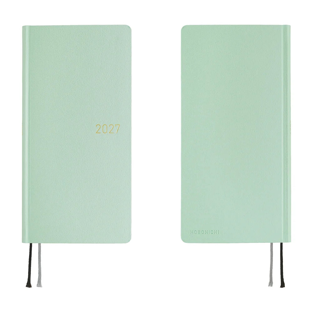 2027 Hobonichi Techo Weeks - Paper: Jade