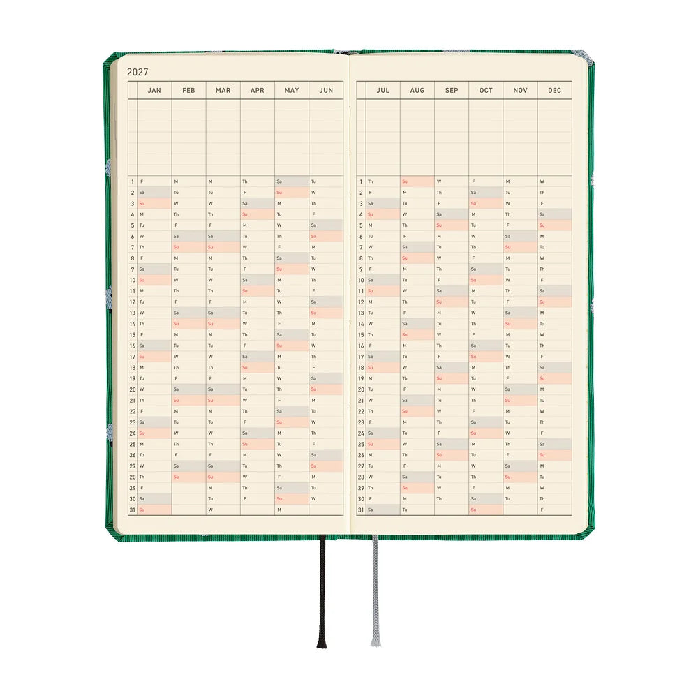 2027 Hobonichi Techo Weeks - Bow & Tie: Sheep Sheep Sheep