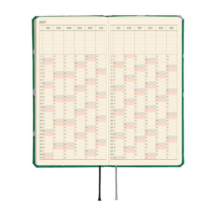 2027 Hobonichi Techo Weeks - Bow & Tie: Sheep Sheep Sheep