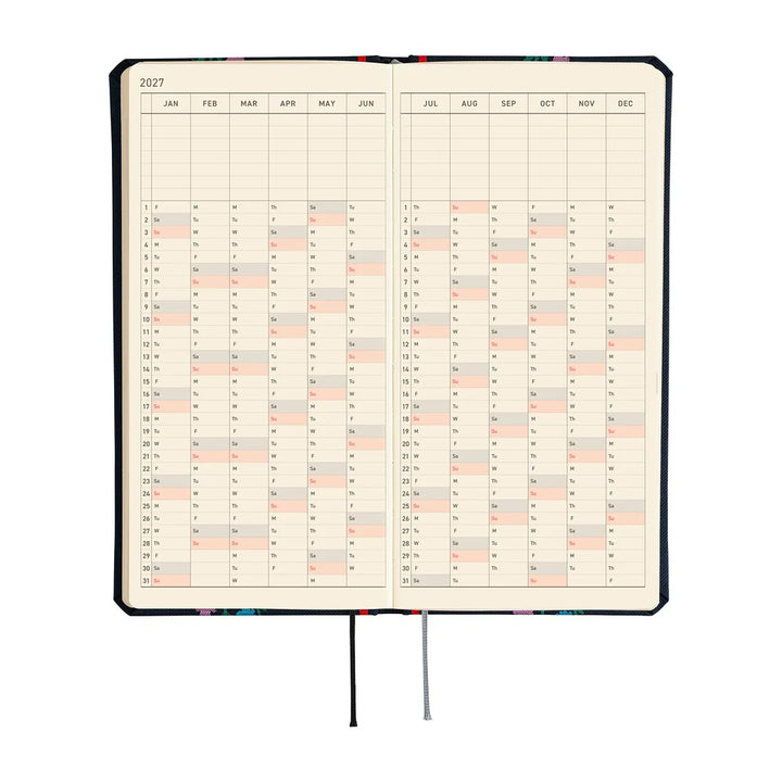 2027 Hobonichi Techo Weeks - Yoshie Watanabe: Petit Bloom