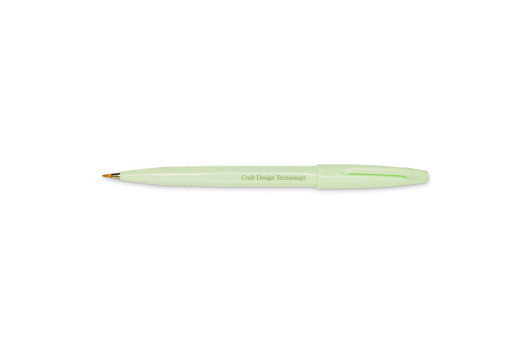 Brush Sign Pen: Yellow Ochre - Craft Design Technology