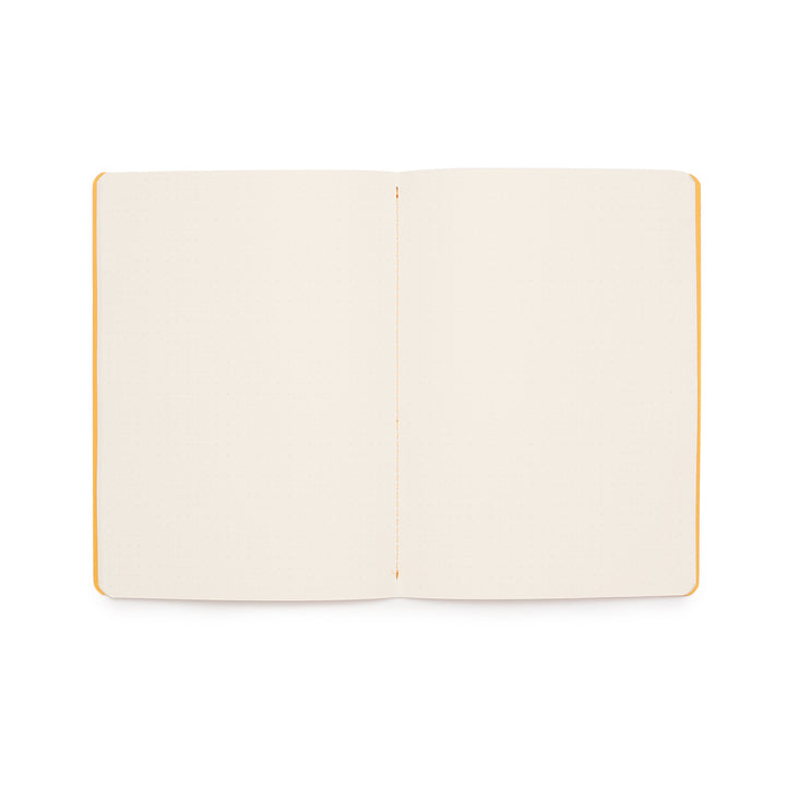 Rhodia A5 Tangerine Sewn-Spine Notebook - Dotted