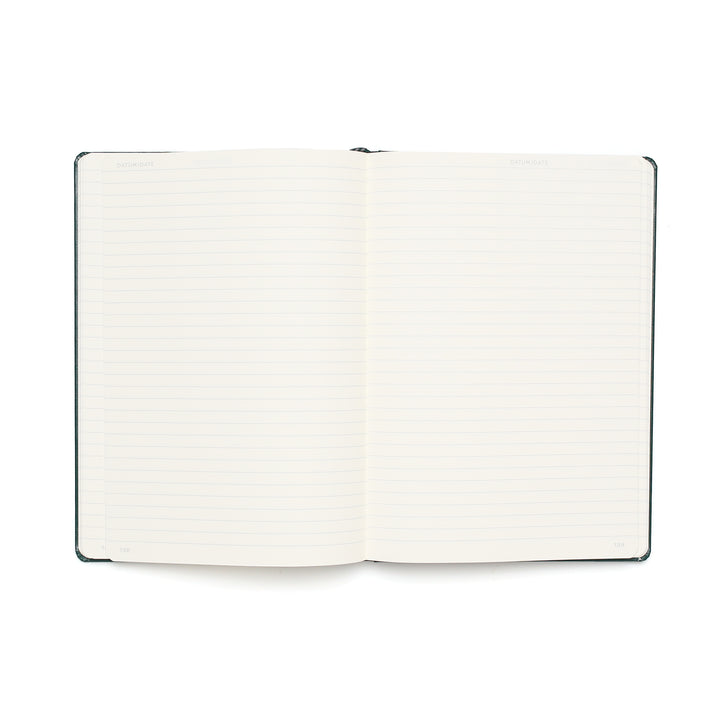 Forest Green Hardcover A5 Medium Notebook - Lined