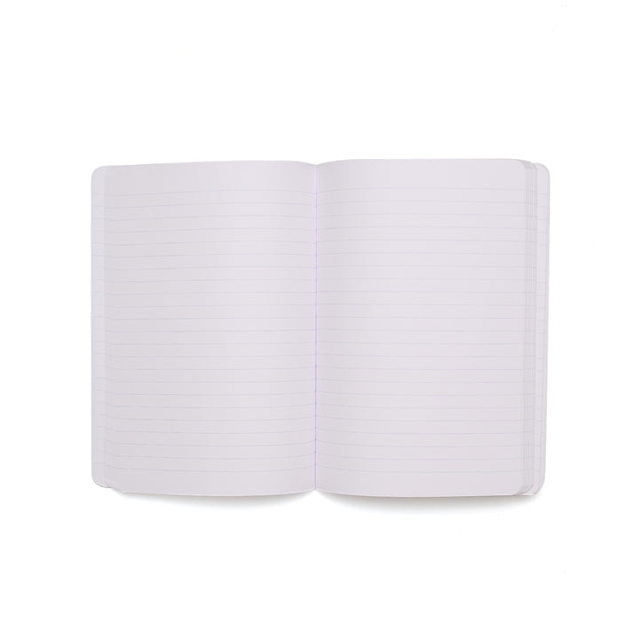 1951 A5 Lined Notebook - Black