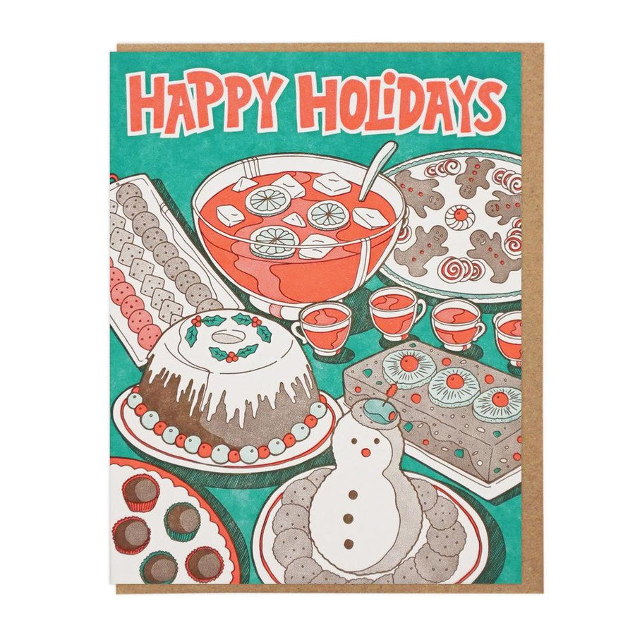 Happy Holidays Party Food Box Set