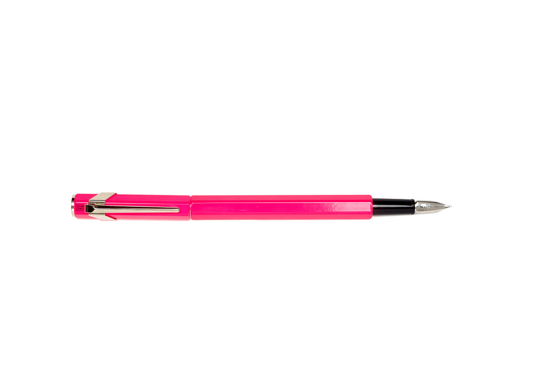 849 Fountain Pen Metal - Fl. Pink