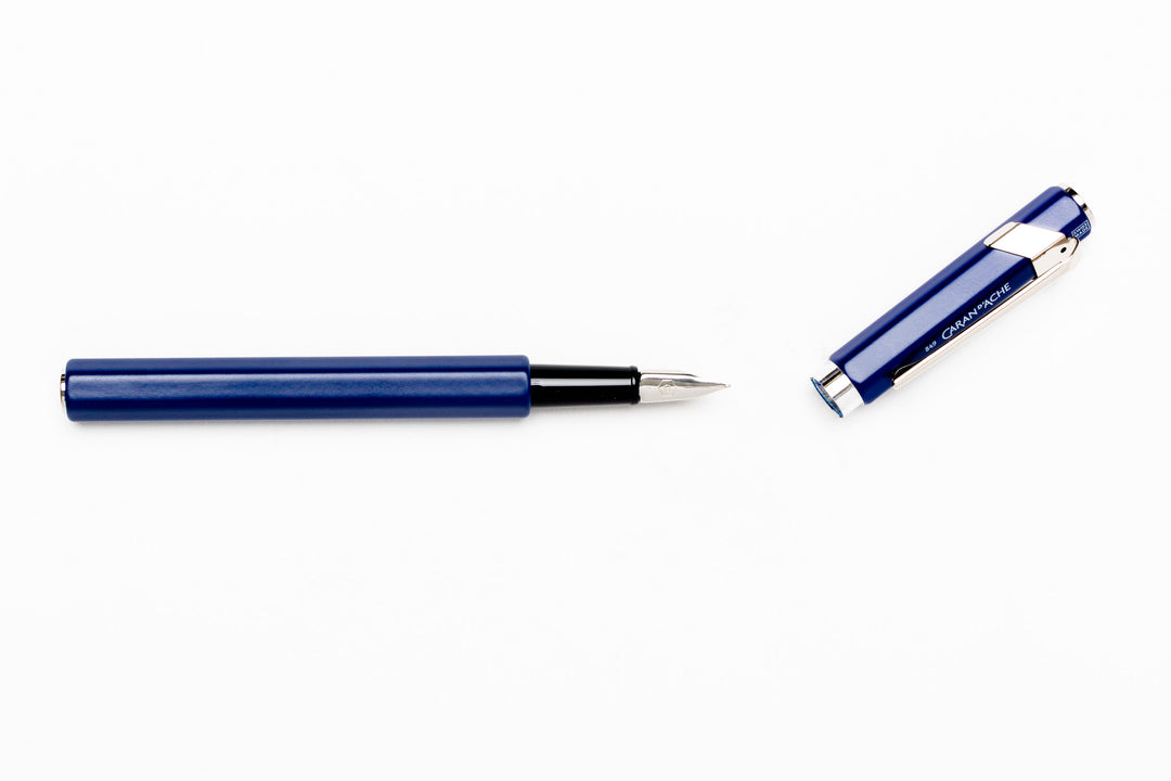 849 Fountain Pen Metal - Sapphire Blue