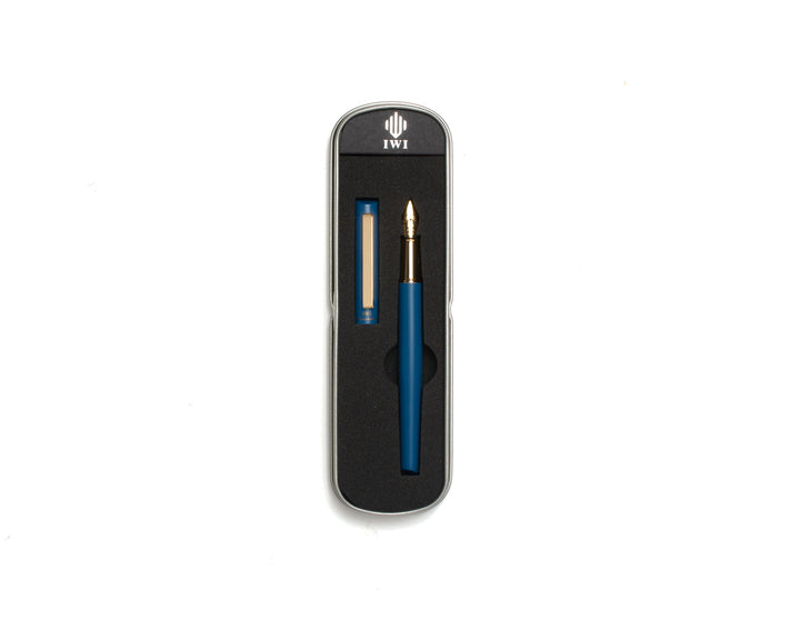 IWI Concision Fountain Pen - Ocean Blue Extra Fine