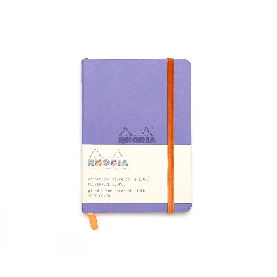 Rhodia A6 Iris Softcover Notebook - Lined