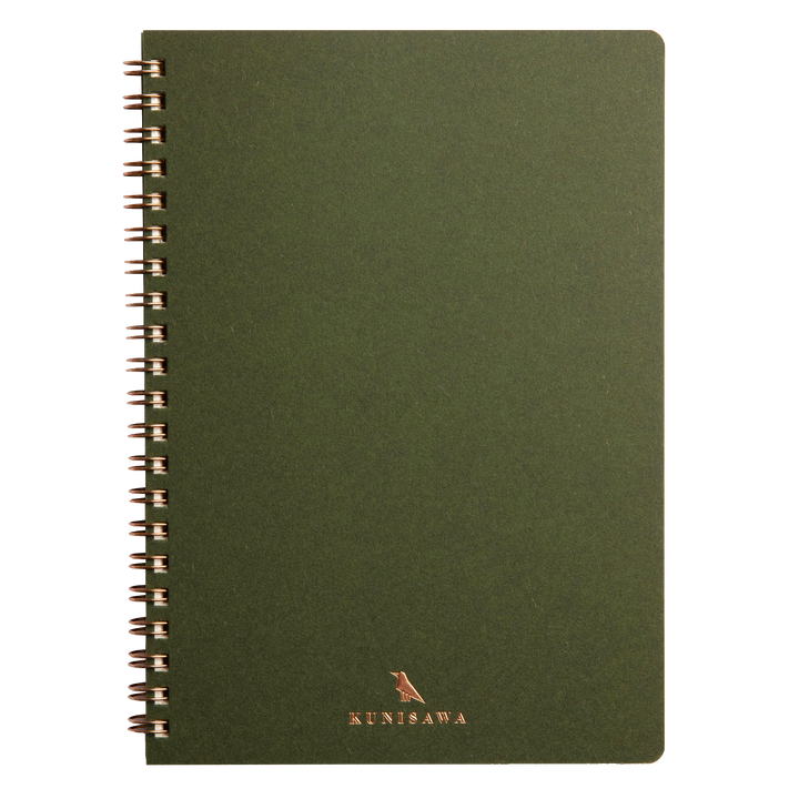 Juniper Kunisawa A5 Ring Notebook - Grid