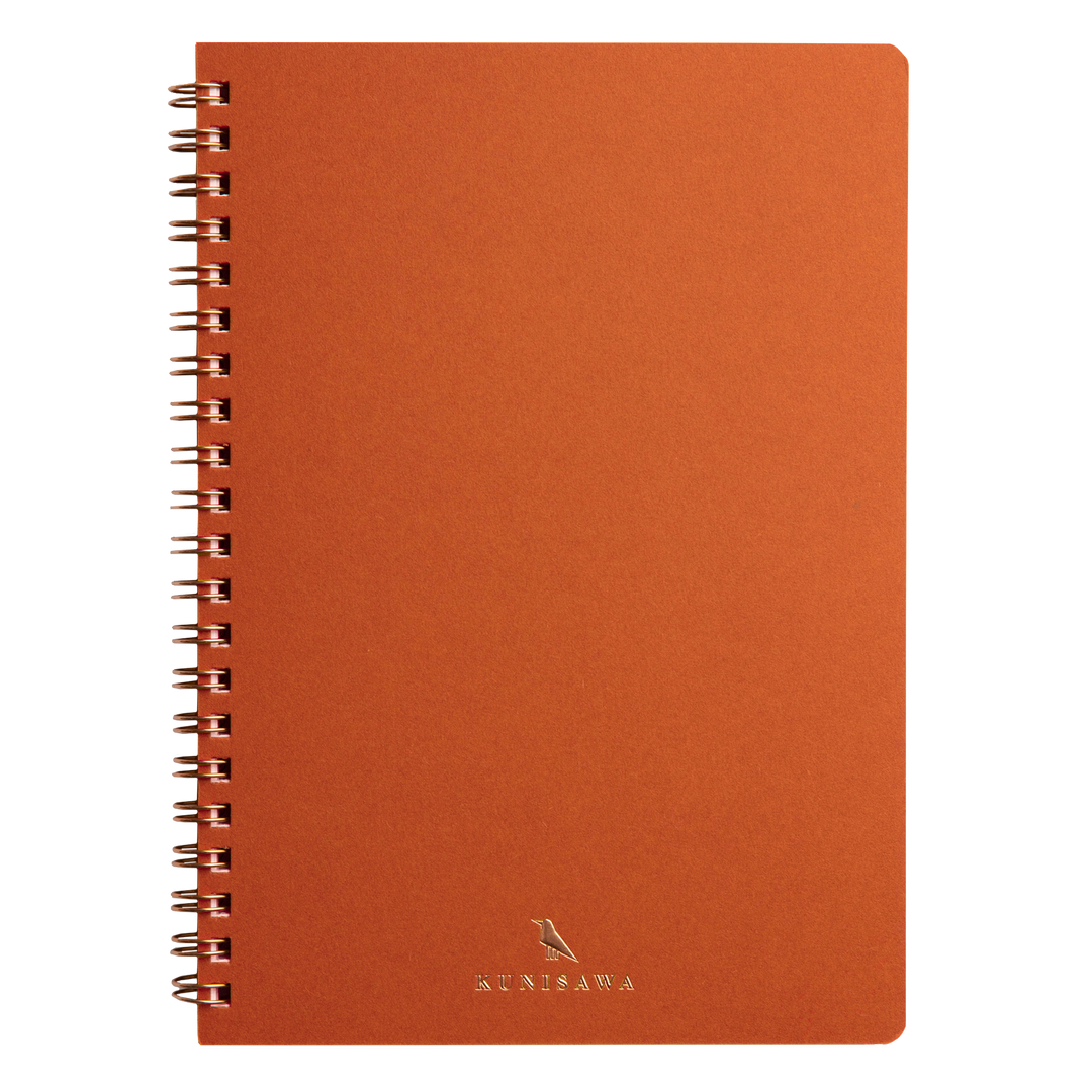 Tangerine Kunisawa A5 Ring Notebook - Grid