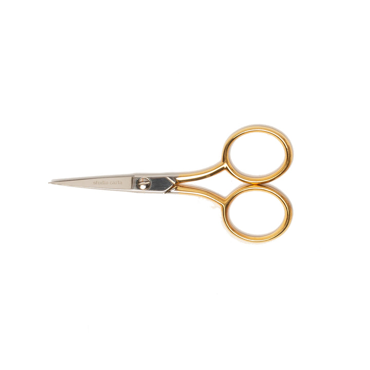 Medium Ribbon Scissors - Gold Handle
