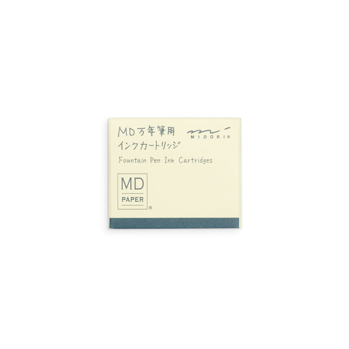 Midori Fountain Pen Cartridges - Blue Black