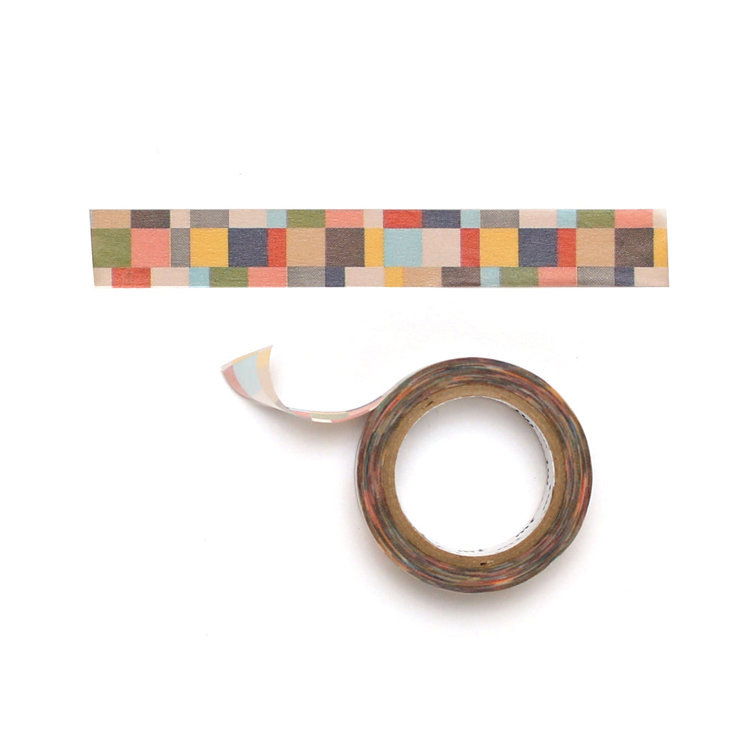 Mosaic Grey Paper Tape