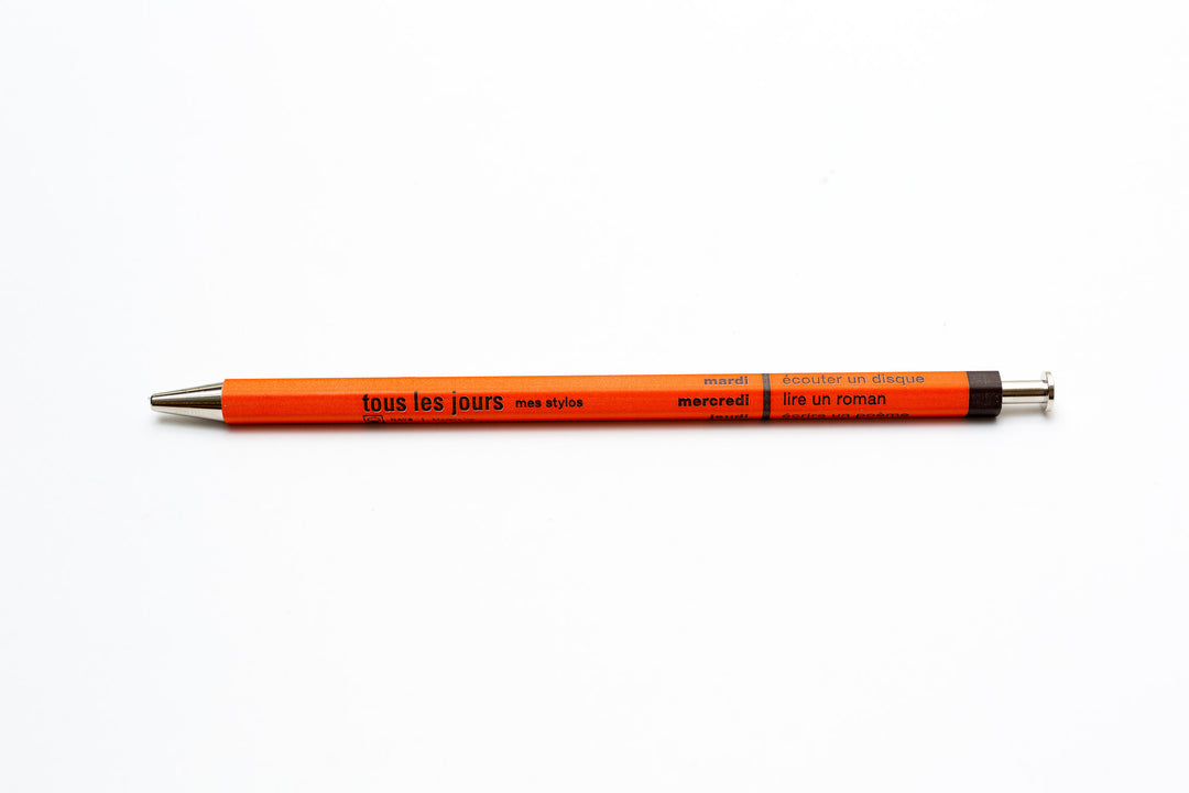 Tous les Jours Ballpoint Pen - Orange