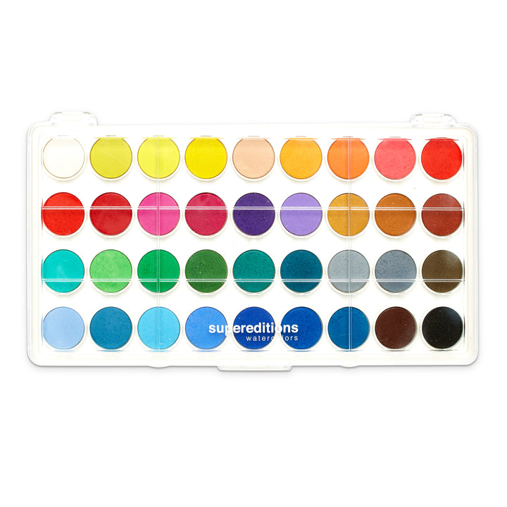 Watercolor Set - 36 Colors