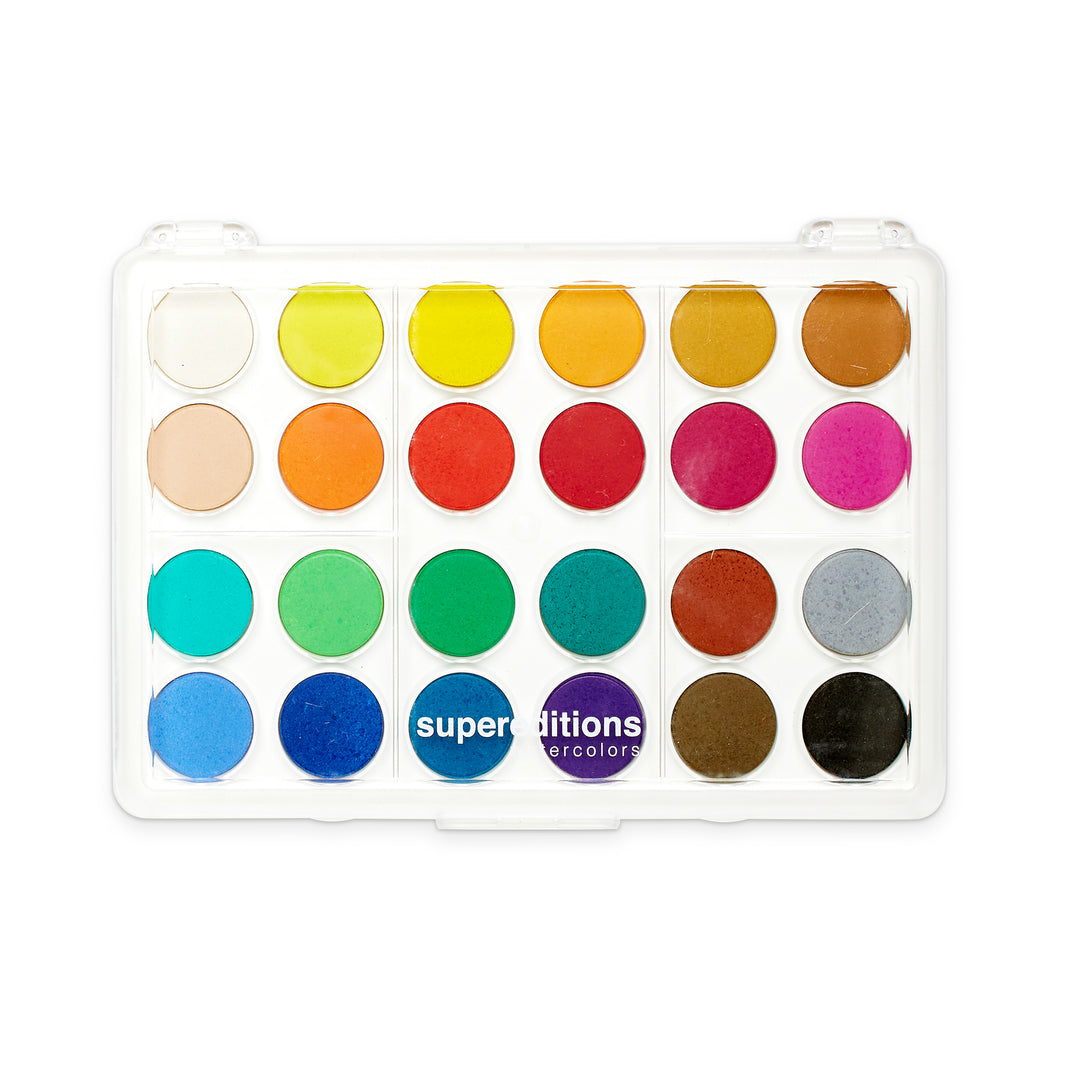 Watercolor Set - 24 Colors