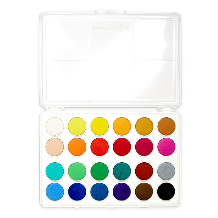 Watercolor Set - 24 Colors