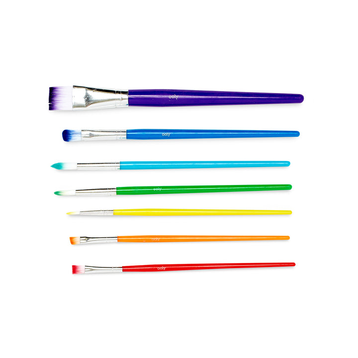 Lil' Paint Brush Set - Set of 7