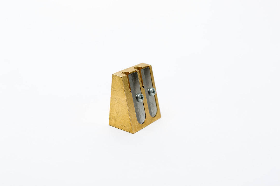 Brass Sharpener: Double Wedge