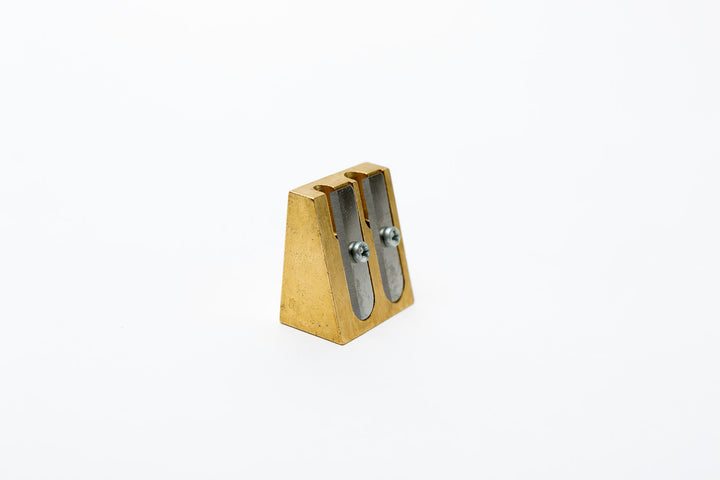 Brass Sharpener: Double Wedge