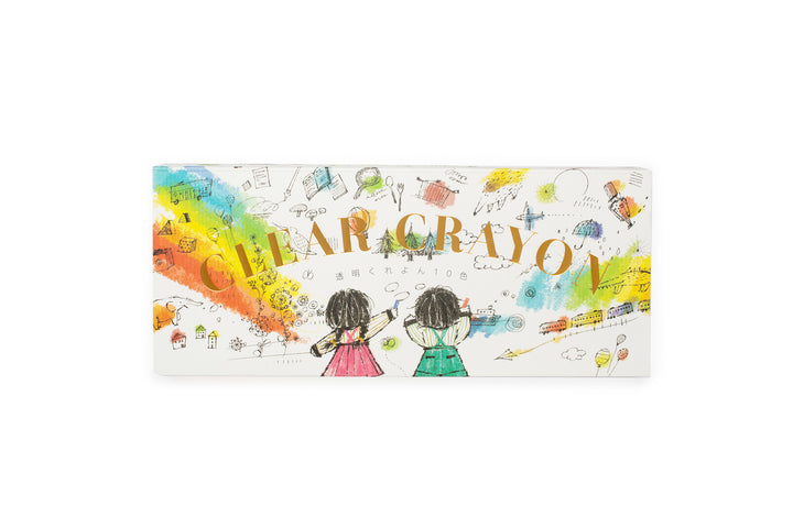 Kokuyo Transparent Crayon - 10 Colors