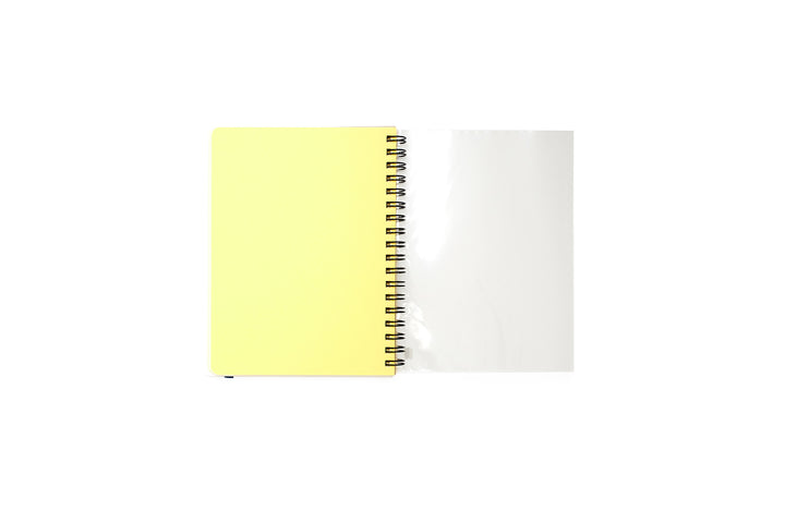 Rollbahn Spiral Notebook - Grid: Yellow