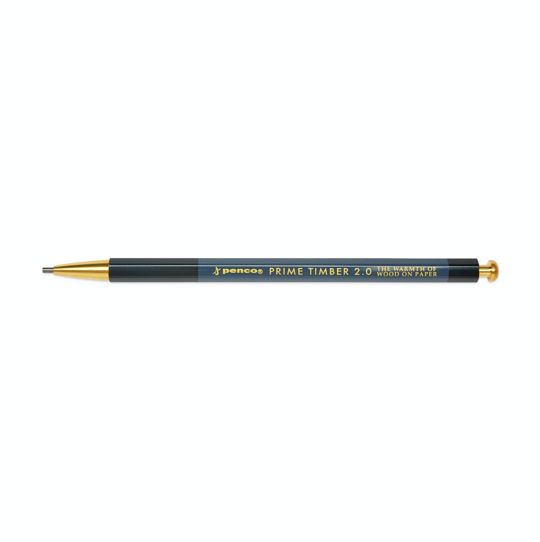 Penco Prime Timber Brass Lead Holder - Black
