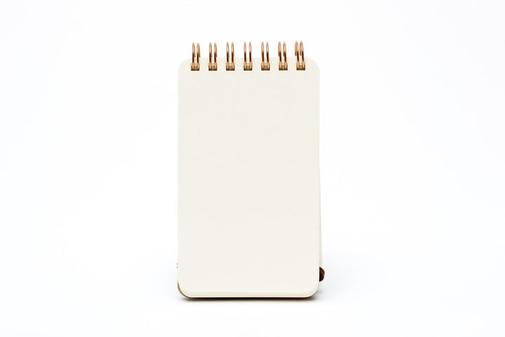 Grain Notepad Lined & Blank - Dark Brown