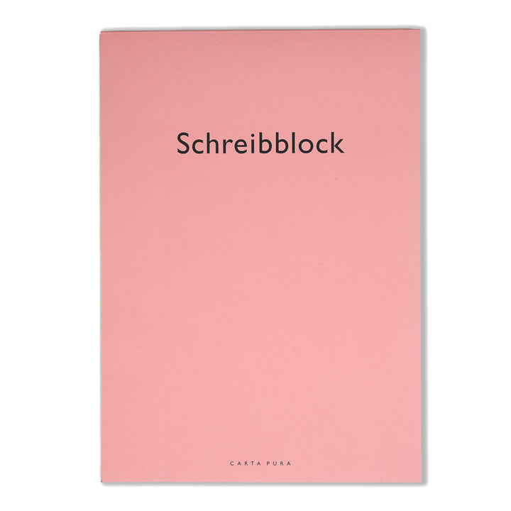 Schreibblock Writing Pad - A4 Pink