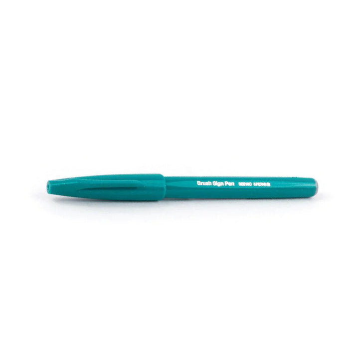 Pentel Touch Sign Brush Pen - Turquoise Green